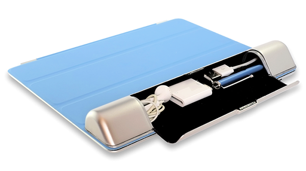 Apple Smart Cover uyumlu aksesuar depolama aparatı: Smart Cargo 