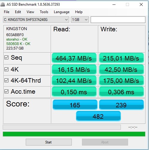  ssd nasıl test ederim