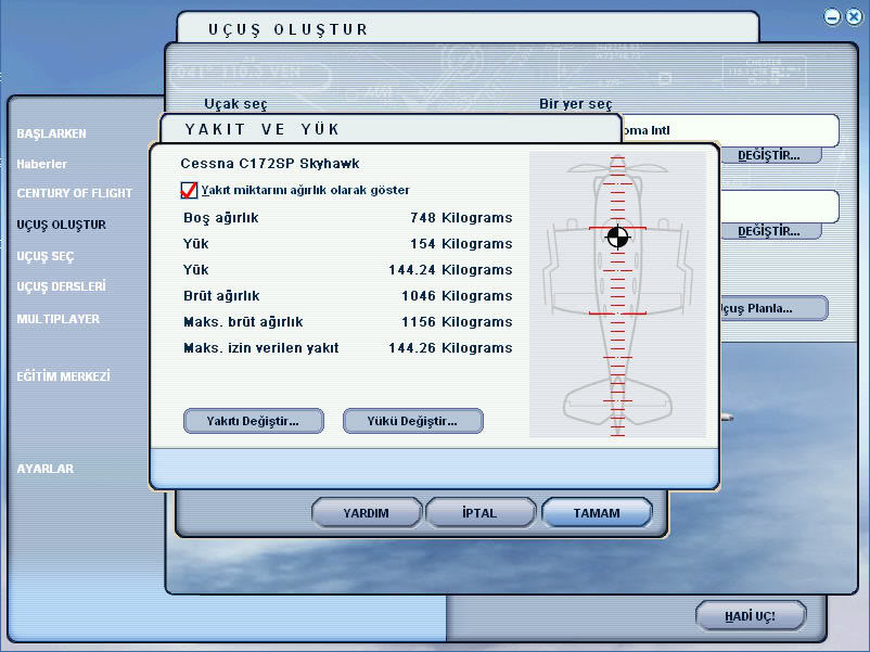 Flight Simulator 2004 Türkçe