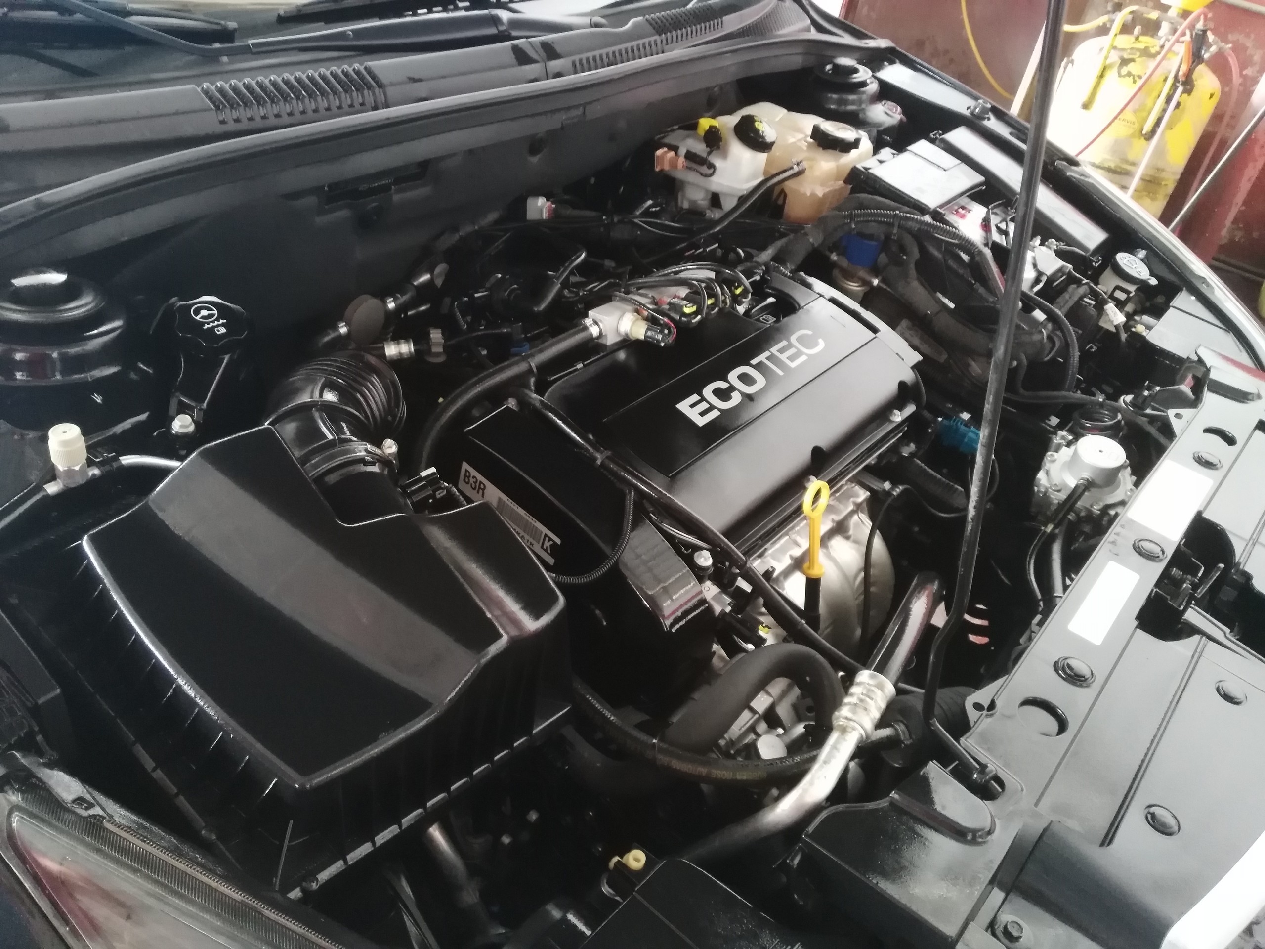  Chevrolet Cruze 1.6 Benzinli Motor Temizliği