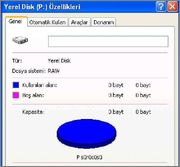  Taşınabilir H.Disk yerel disk olarak görünüyor !
