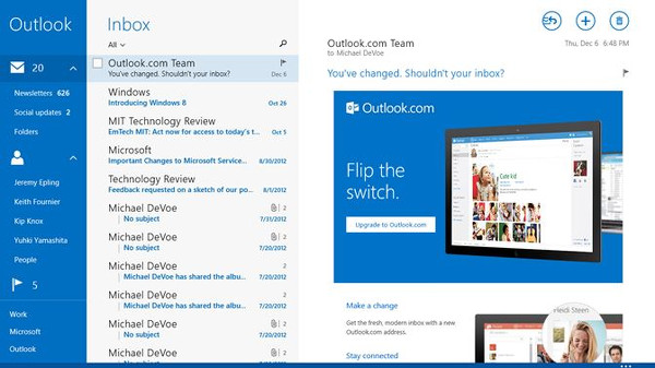 Outlook yakında Windows Mail ve Takvim uygulamasının yerini alabilir