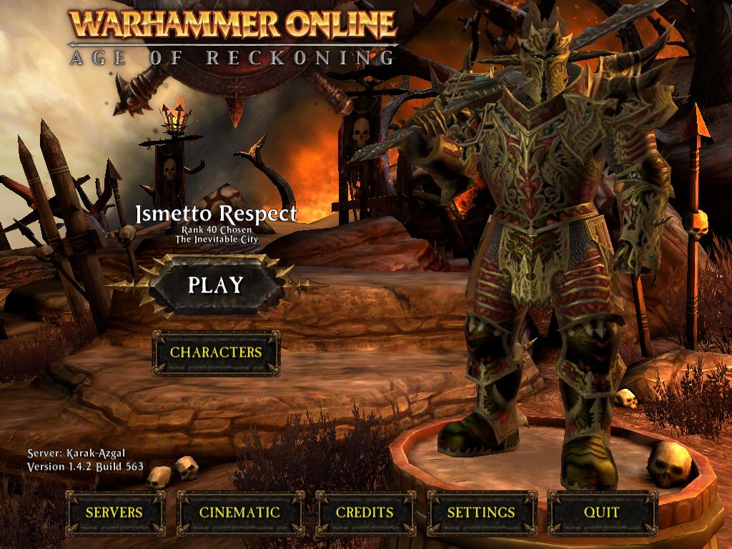  Warhammer Online Serverlerin Durumu >YENİ<