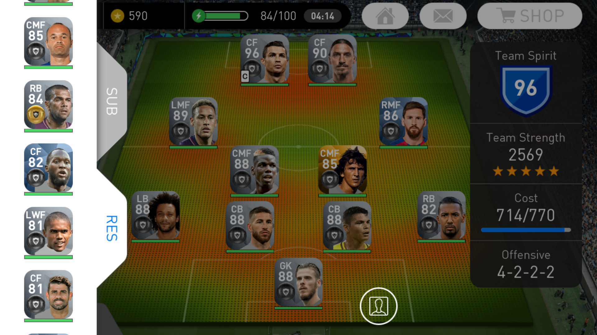 PES 2018 Mobile - ANA KONU