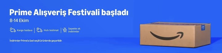 Amazon Prime Alışveriş Festivali’nde öne çıkan fırsatlar