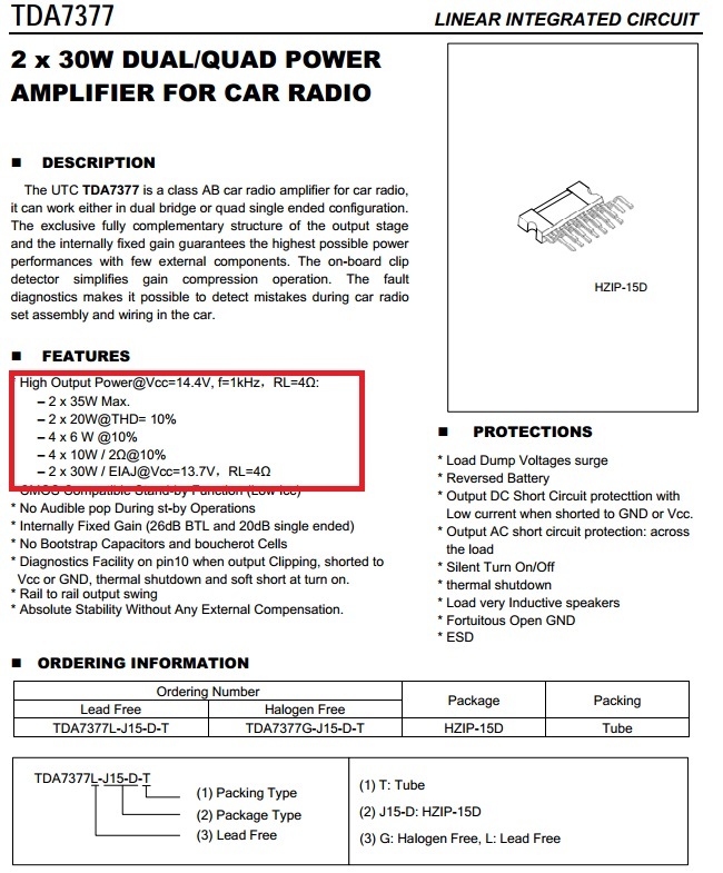  20w Amplifikatör