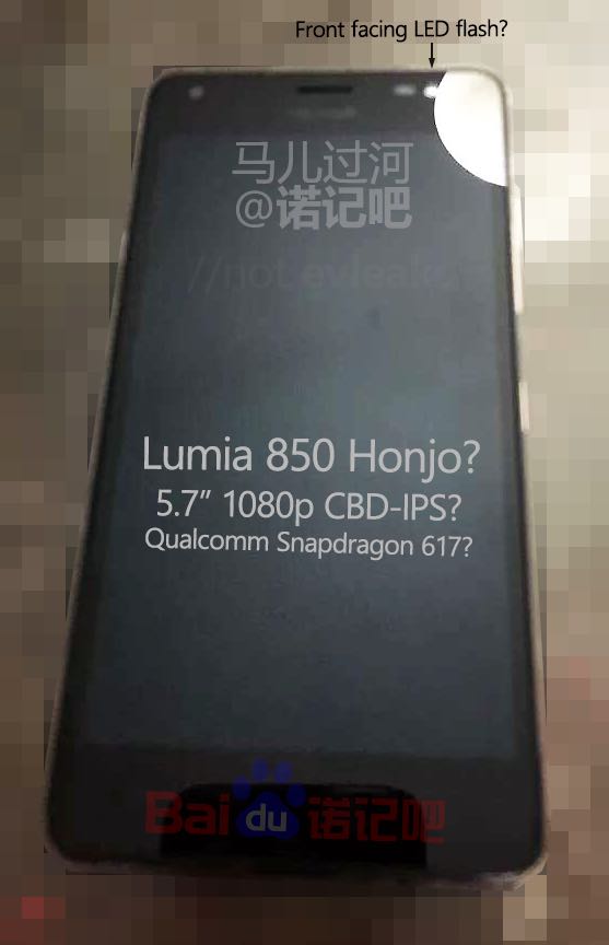 Lumia 850'ye ait render videosu ve görüntüleri sızdırıldı
