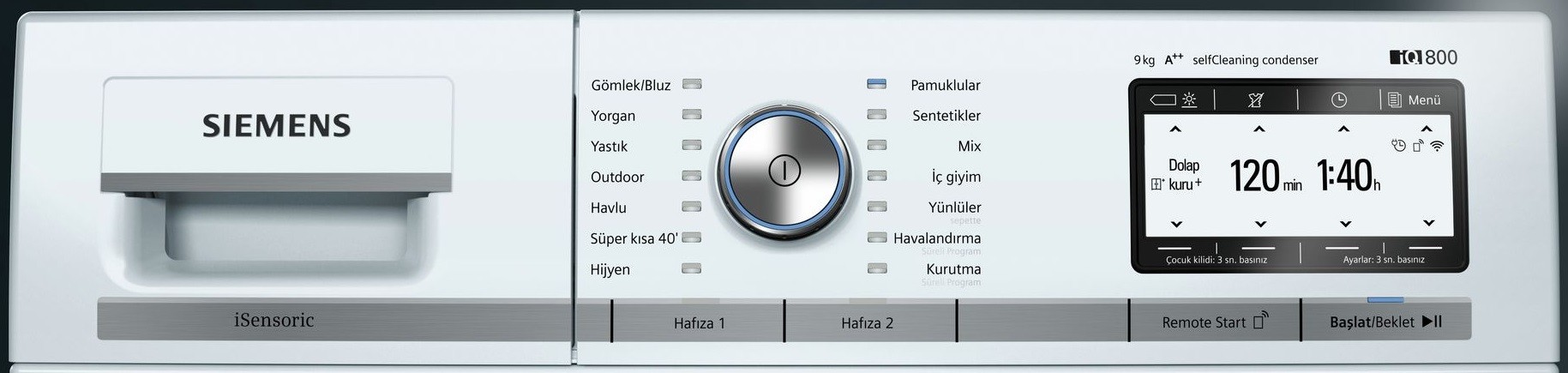 Kurutmada Hangisini Önerirsiniz ( Bosch WTWH7561TR - Bosch WTYH7760TR - Siemens WT4HY760TR )