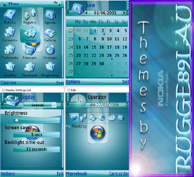  »» ı|[NOKIA SYMBIAN OS™ v9.x 3rd ED]|ı UYUMLU TEMALAR..