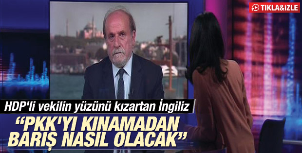  İngiliz spiker HDP vekilini rezil etti. [ Video ]