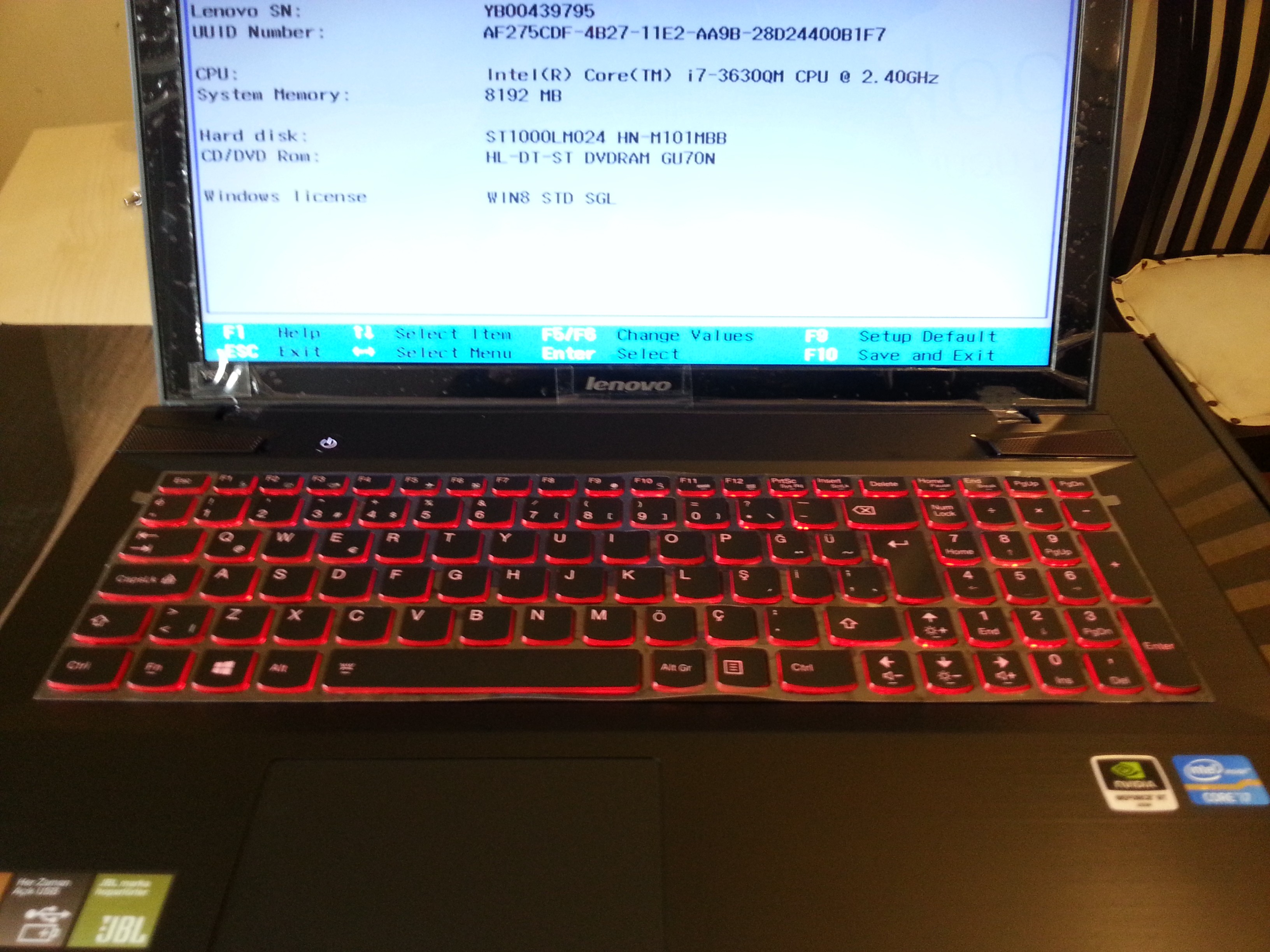 Lenovo y500 3d