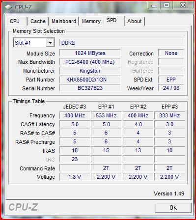  OCZ TITANIUM 1066 DDR2 RAM 667 Çalışıyor, 1066 Nasıl Yaparım :(