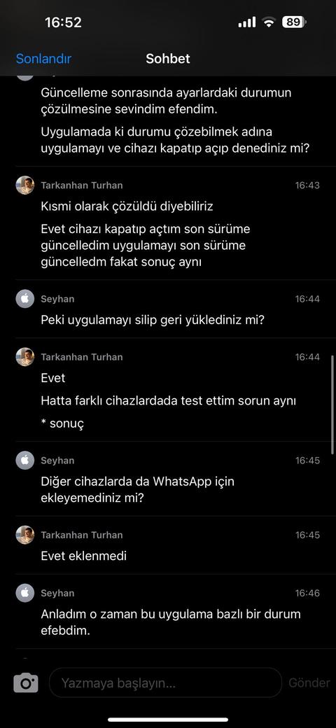 İOS 17 DE YANLIŞLIKLA HATA BULDUM