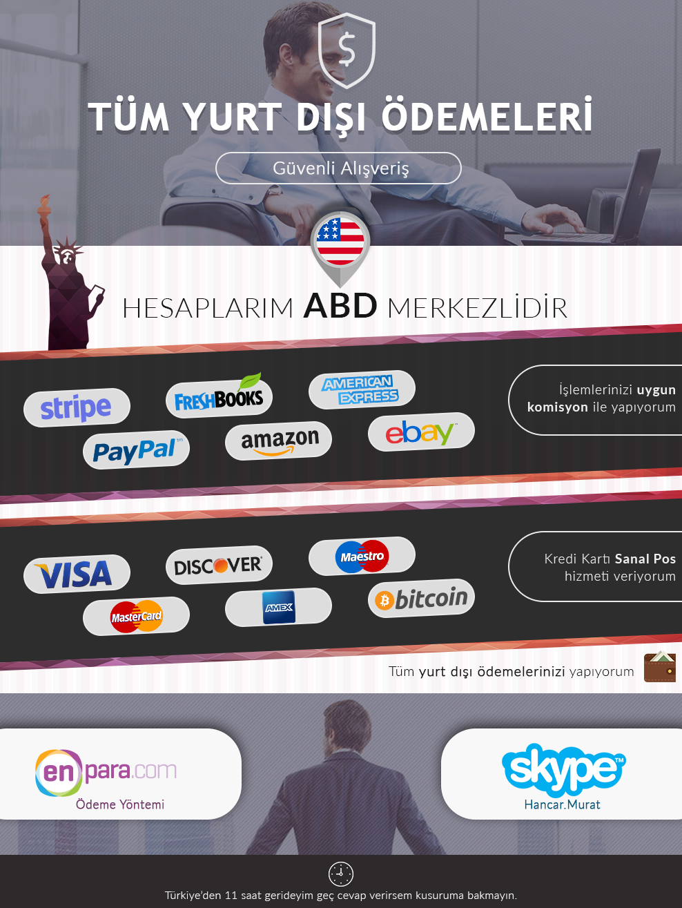 ♛★ PayPal ★ Bitcoin ✪ ETH ★ Stripe ✪ AMEX ✬ Amazon ★ Ebay ☪ Tum YurtDisi Odemeleri ✯ USA ✪