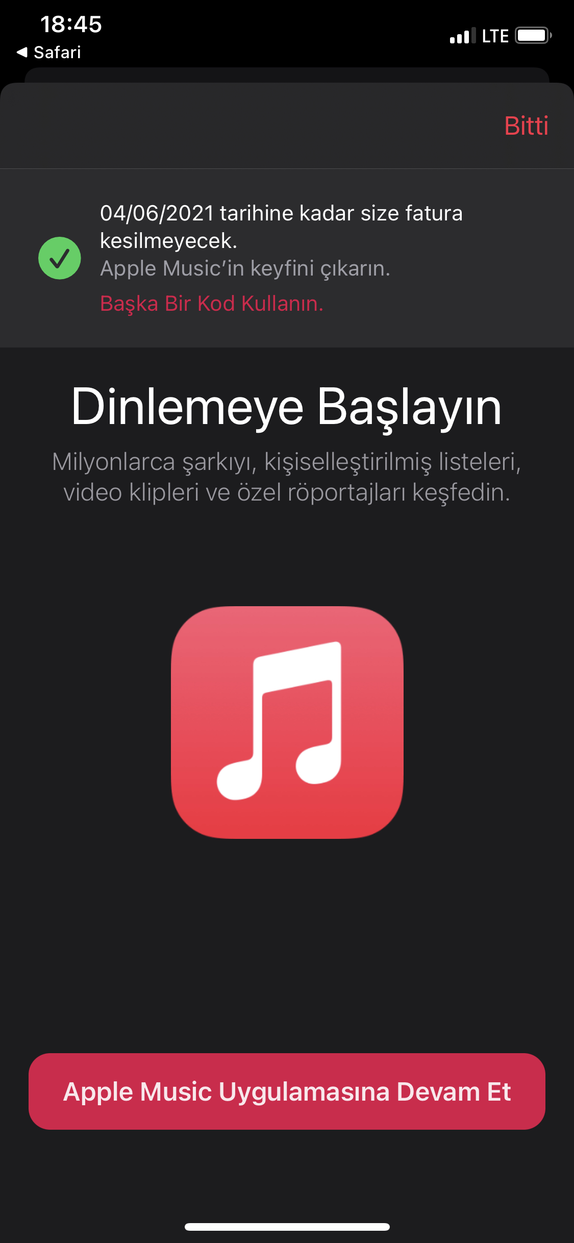 4 ay ücretsiz Apple Music üyeliği MediaMarkt'ta! – Hediye Kodu