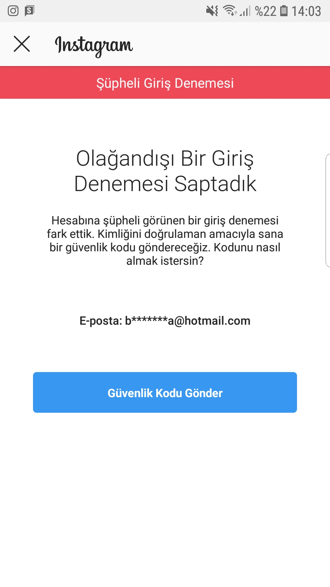 Olagandisi Bir Giris Denemesi Saptadik Instagram