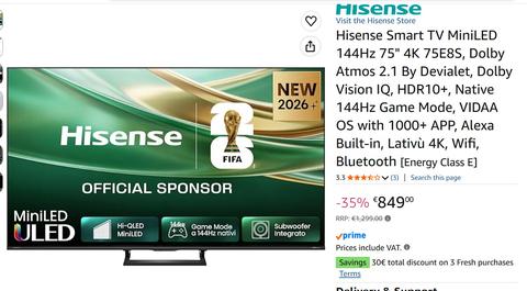 HiSENSE TÜRKİYE | QLED ve Mini-LED Serisi Televizyonlar İnceleme & Kullanıcı Kulübü [ANA KONU]