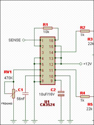  12 v pwm 100-200 hz   ayarlanabilir frekans verebilcek bir cihaz yapılabilir mi ?