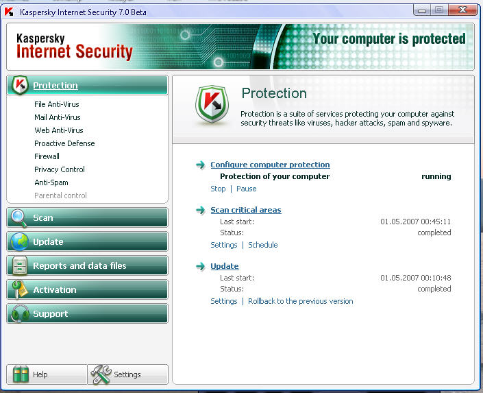  Kaspersky Internet Security 7,0,0,125 Full Sürüm Çıktı!...
