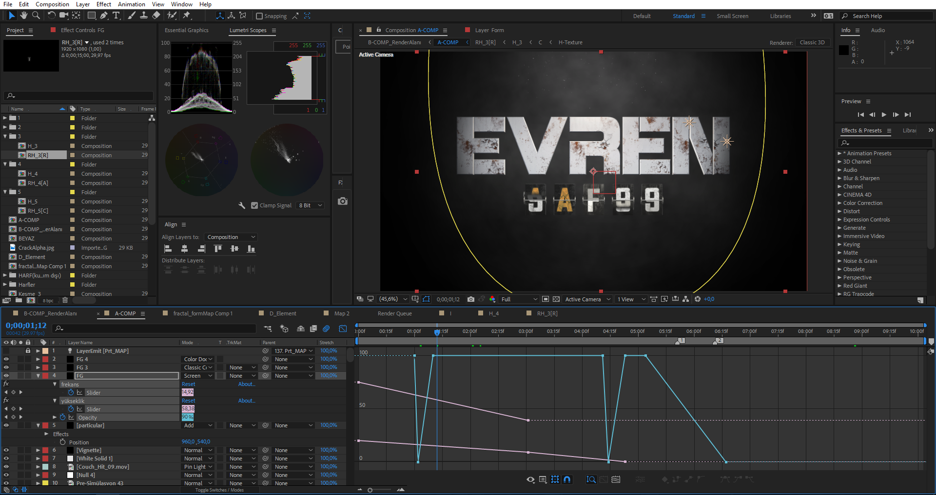 Metro Exodus Benzeri Intro-[3A Oyunlara yönelik Motion Graphics konusu]