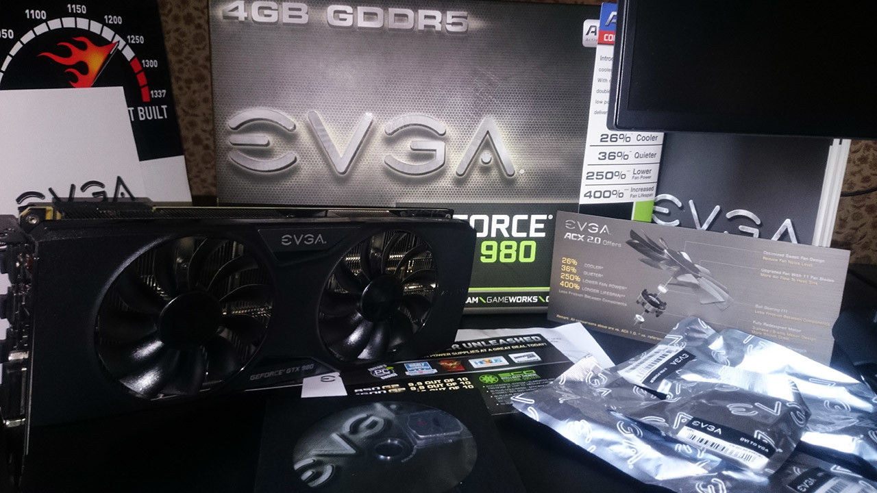  ██ EVGA GTX980 SC ACX 2.0 4GB - 1400 TL (Taksitli Alışveriş mümkün)██