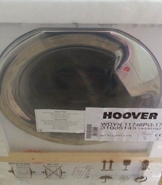  Hoover WDYN 9646 PG 9Kg Yıkama 6Kg Tam Kurutma Çamaşır Makinesi ( incelemesi )