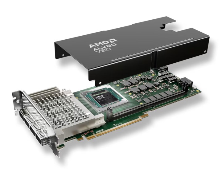 AMD Alveo V80 bellek gerektiren görevler için geliyor