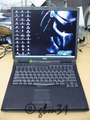  DELL C810,PIII 1.13 GHZ, 512 MB RAM, 32 MB GEFORCE 2 GO(ANKARA)