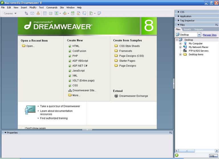  Macromedia Dreamweaver 8