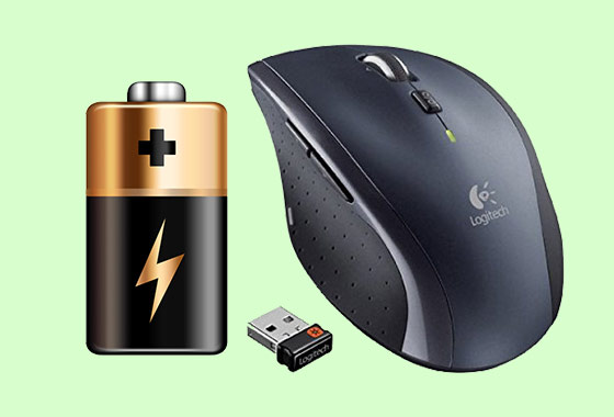 Pili en uzun dayanan Kablosuz fare (Mouse) - 3 yıl