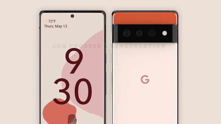 Google Pixel 6 yepyeni tasarımla geliyor: İşte render görselleri