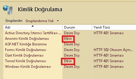  Windows Iss ile ftp sunucu şifreli bağlantı sorunu