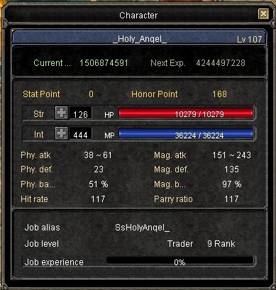  SATILDI - MALAZGiRT # _Holy_Anqel_ # 107 LvL # Wizard-Bard