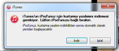  İpod Classic Do not disconnect hatası