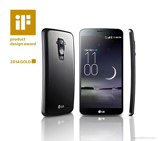  LG G Flex, iF Dizayn ödüllerinde altın ödüle layık görüldü