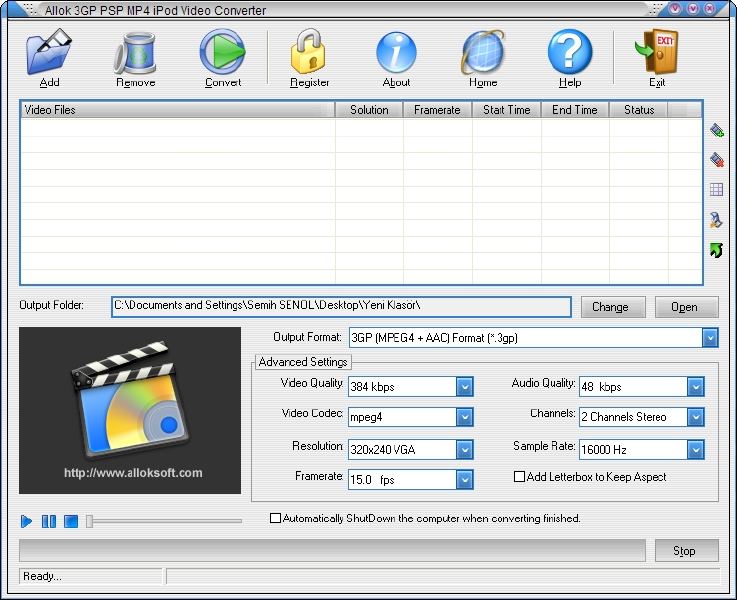  S60 V3 OS 9.1'SADECE'Program Alanı (___)