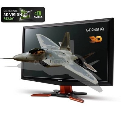  ***SATIŞTAN ÇEKİLDİ ACER GD245HQ 3D 120 HZ LCD + NVİDİA VİSİON  KİT ***