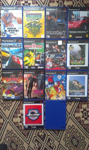  Orjinal PS2 Oyunları 6 Tl den 14 adet