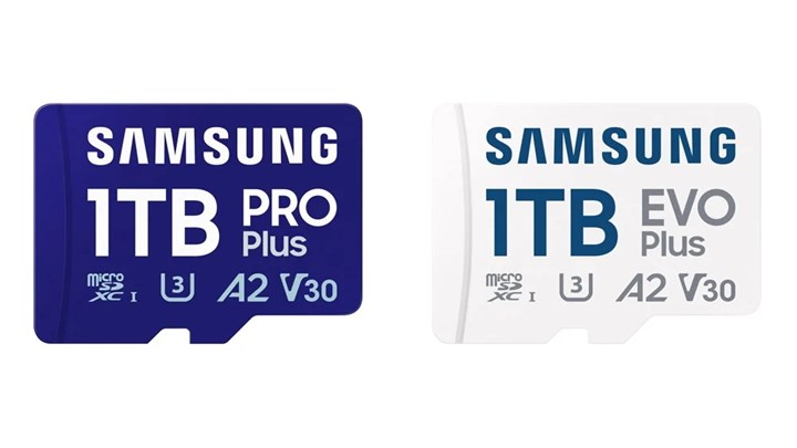 Samsung, 1 TB kapasiteli Pro Plus ve Evo Plus microSD kartlarını satışa sundu