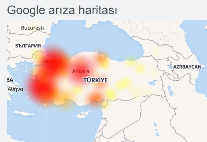 Türk Telekom kullanıcıları Google ve Google servislerine erişemiyor