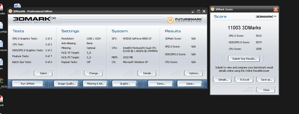  3DMARK06 TESTLERİ... Hayırlı Uğurlu Olsun