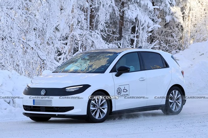 Volkswagen ID. Polo kış testinde görüntülendi