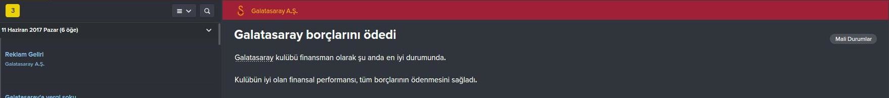  FM 2016 Galatasaray Kariyeri  -Yine yeniden- (3. sezon basladi)