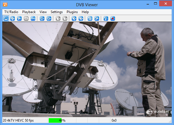  Hotbird uydusunda test amaçlı 4K yayın başladı.