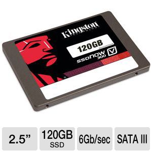  TEST: Kingston 120GB SSDNow V300 SATA3 2,5” 7mm Slim SSD harddisk