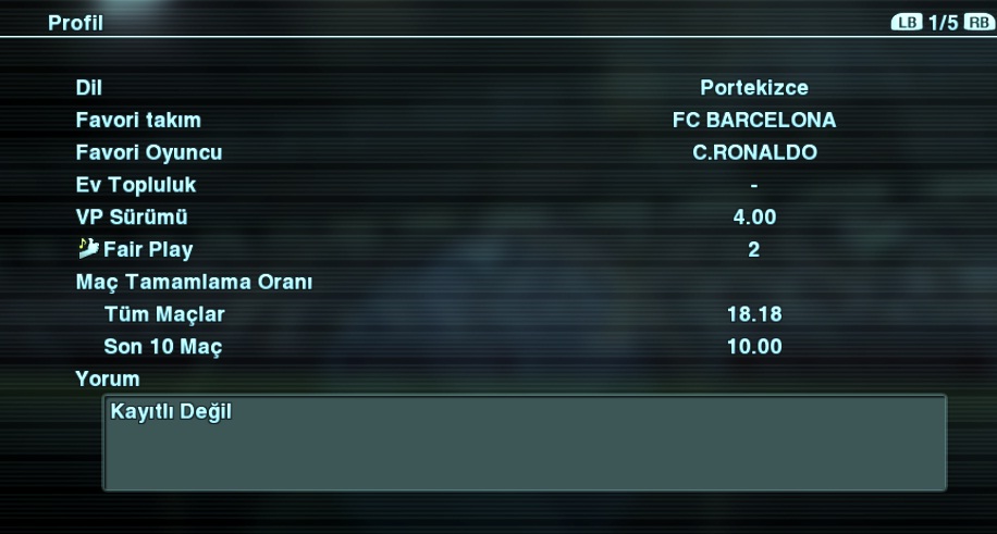  [PC] PES 2012 ONLINE MASTER LIG ANA KONU