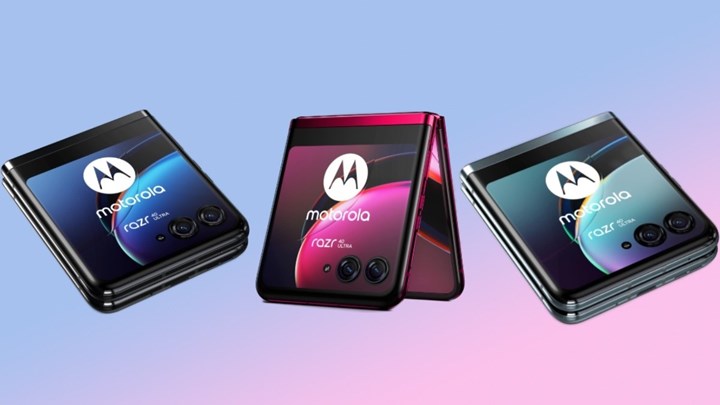 Motorola katlanabilir telefonlarını tanıttı: Karşınızda Razr 40 ve Razr 40 Ultra!