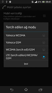  Sony Xperia Z2 Çekmeme / Ulaşılamama ve 3G (VCDMA) Sorunu