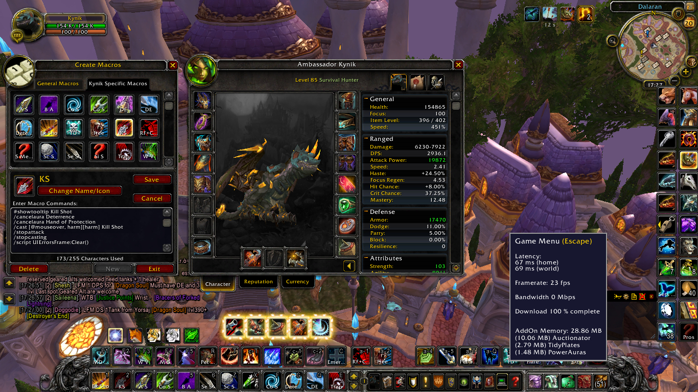  World of Warcraft için mouse-klavye