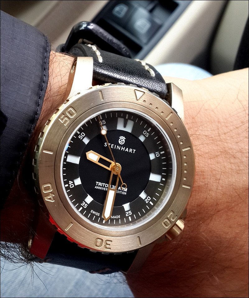  Steinhart Triton 30 ATM  Bronze. Anniversary Limited Edition kutu açılışı